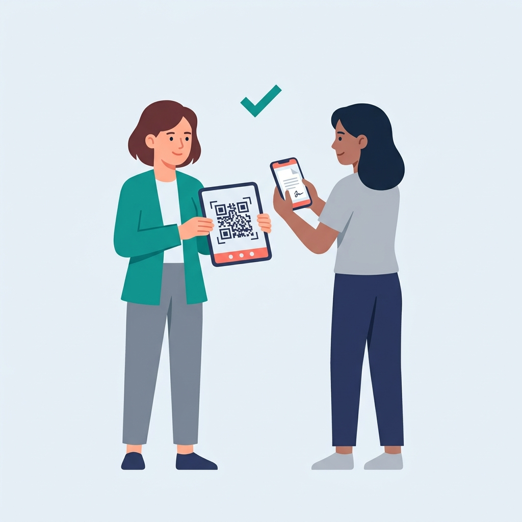 Signature en face-à-face